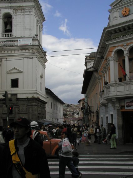 Street in Old Quito