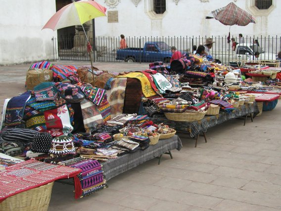 Guatemalan Finery for Sale at Cathedral