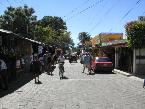 Panajachel Street Scene
