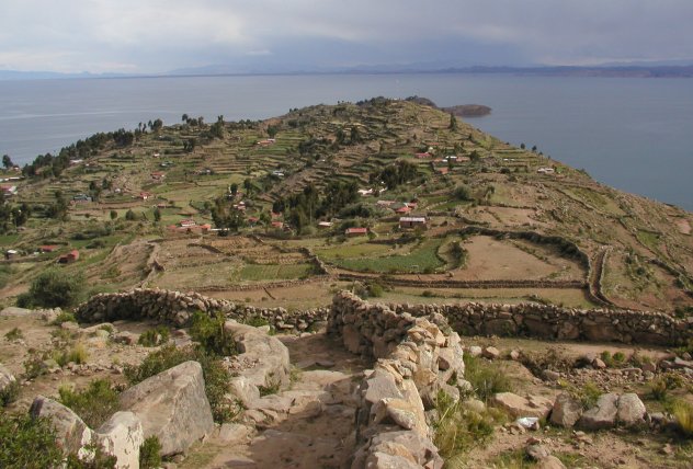 Atop Taquile
